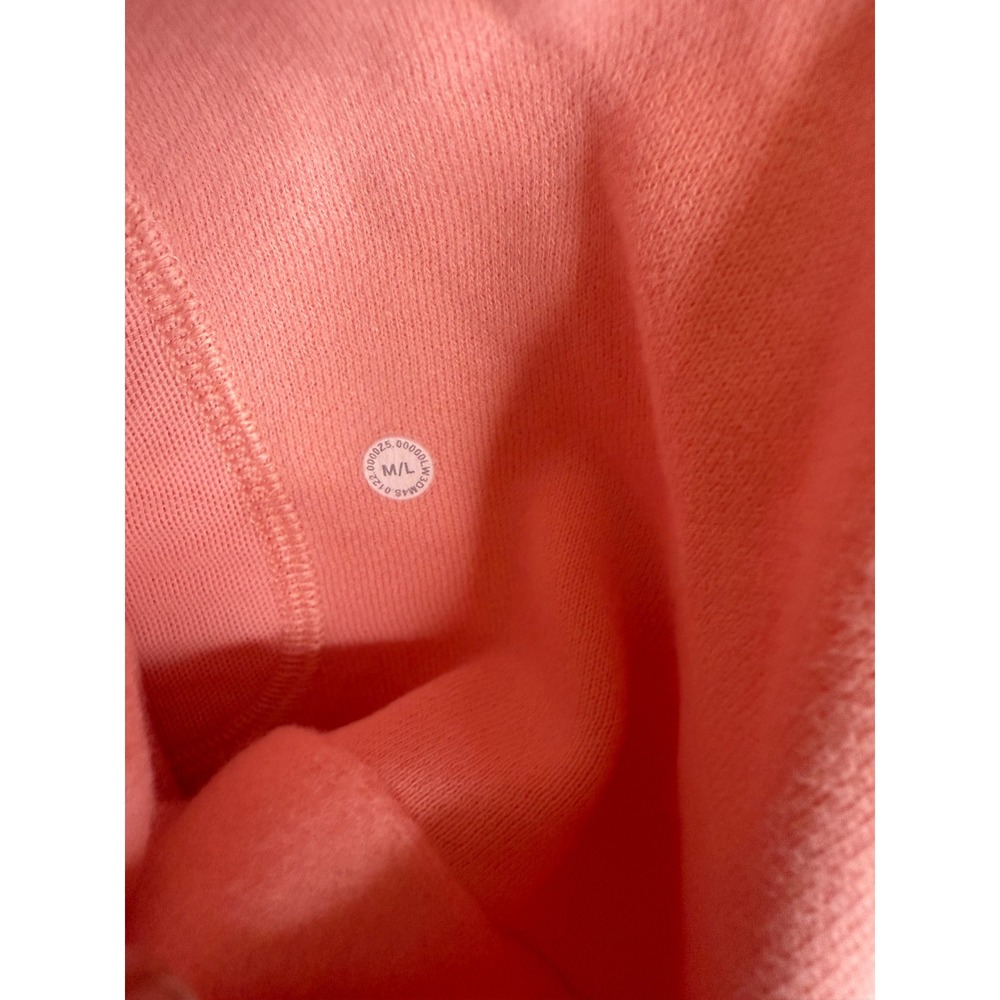 Lululemon Scuba Oversized Half Zip Hoodie Size M/L Dew Pink NWT‎ - Picture 4 of 5